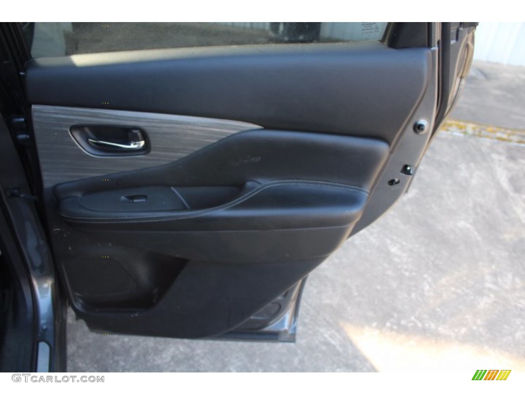 2016 Nissan Murano SV Graphite Door Panel Photo #141331480