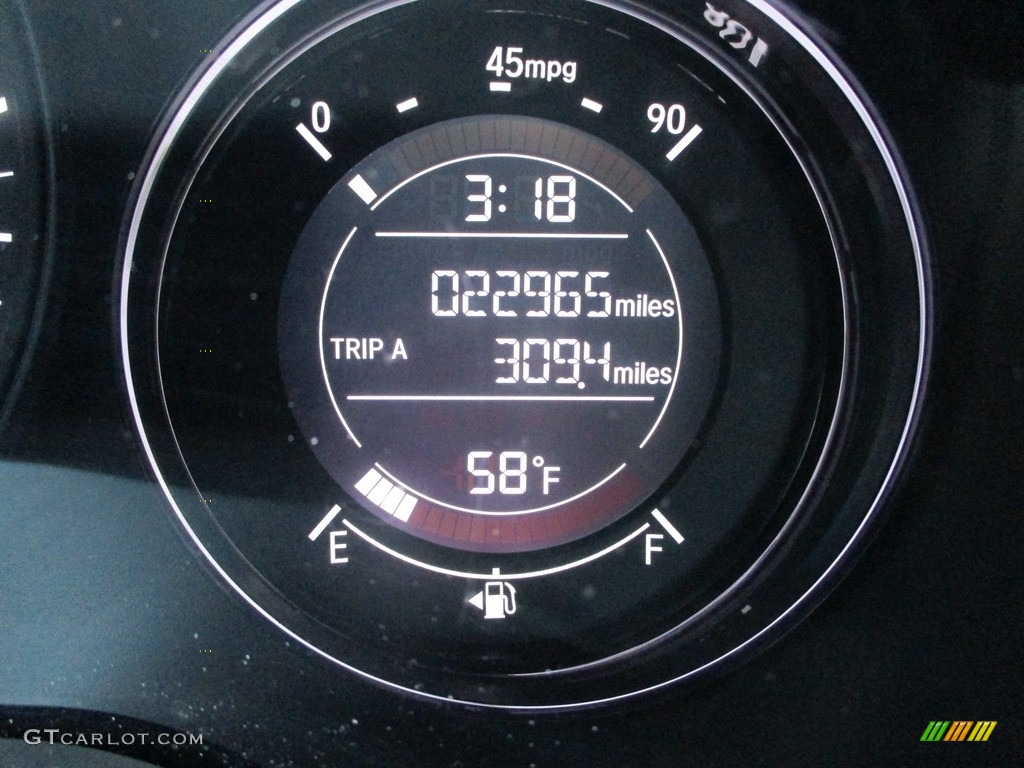 2018 HR-V EX AWD - Mulberry Metallic / Black photo #20