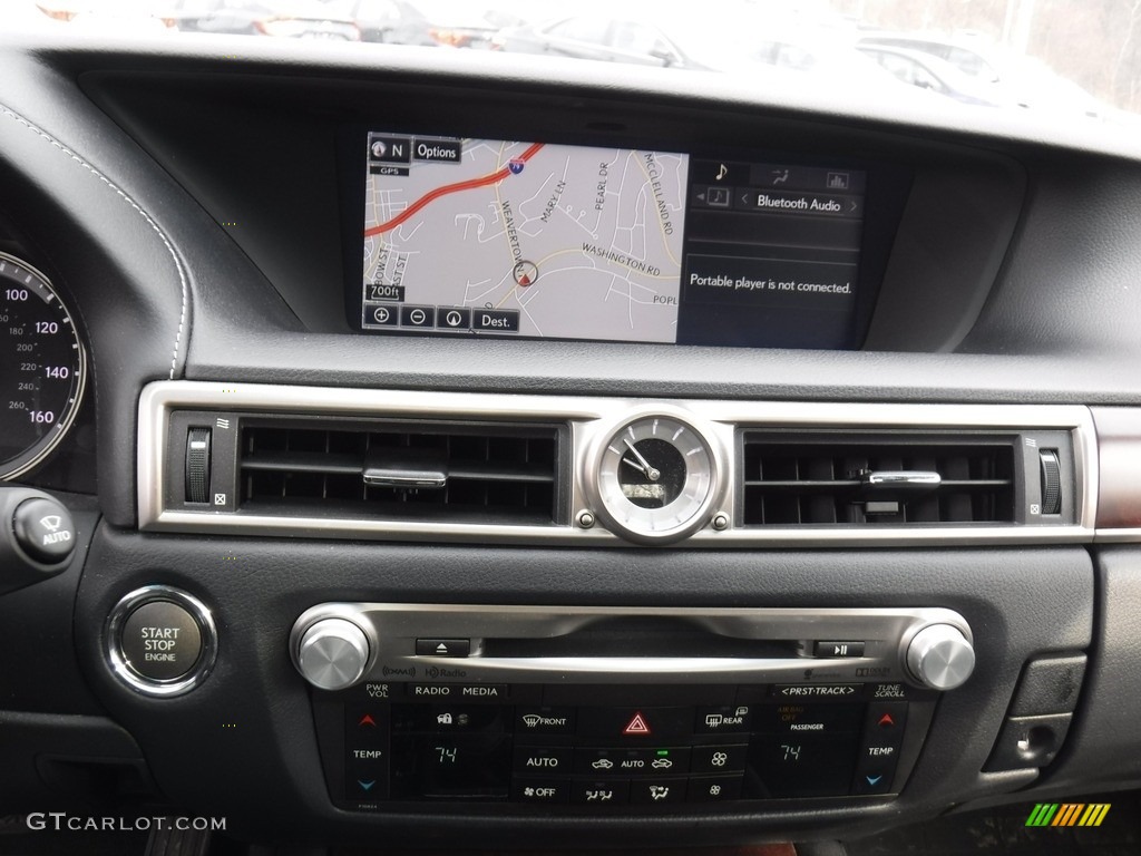 2015 GS 350 AWD Sedan - Obsidian / Black photo #3