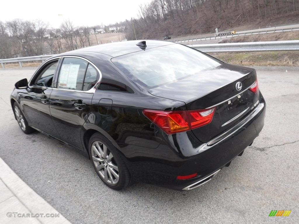 2015 GS 350 AWD Sedan - Obsidian / Black photo #14