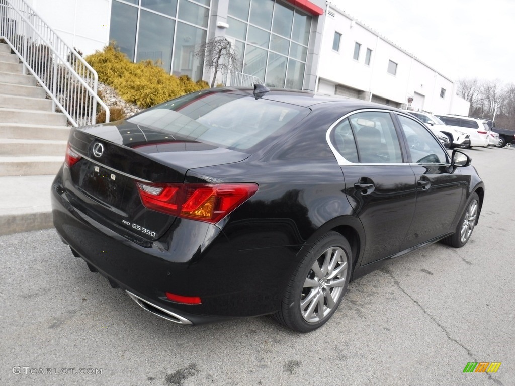 2015 GS 350 AWD Sedan - Obsidian / Black photo #16