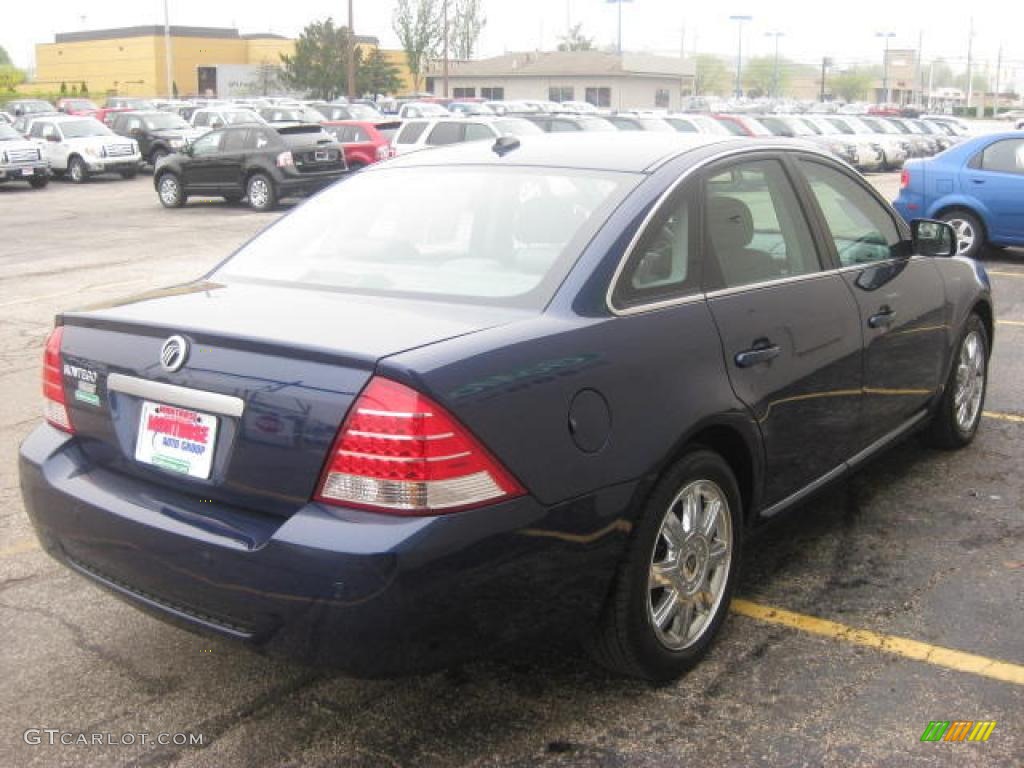 2007 Montego Premier - Dark Blue Pearl Metallic / Shale photo #2