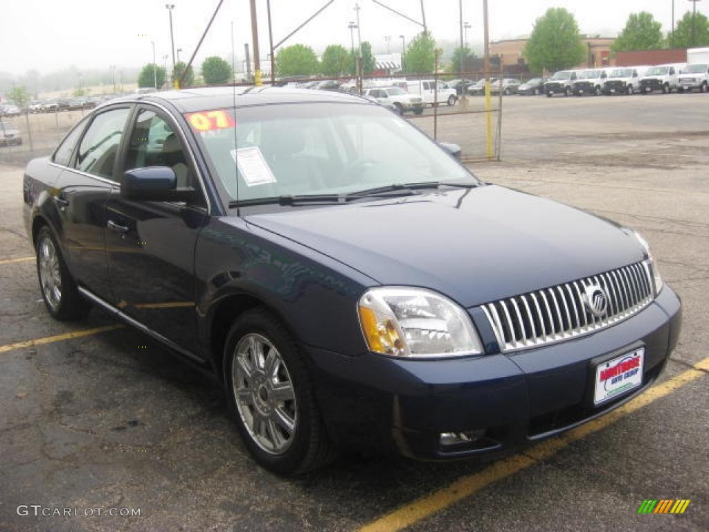 2007 Montego Premier - Dark Blue Pearl Metallic / Shale photo #4
