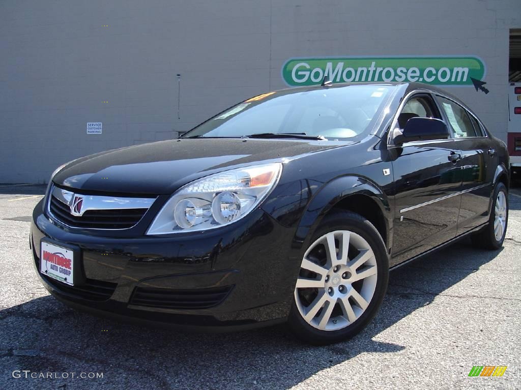2007 Aura XE - Black Onyx / Gray photo #1