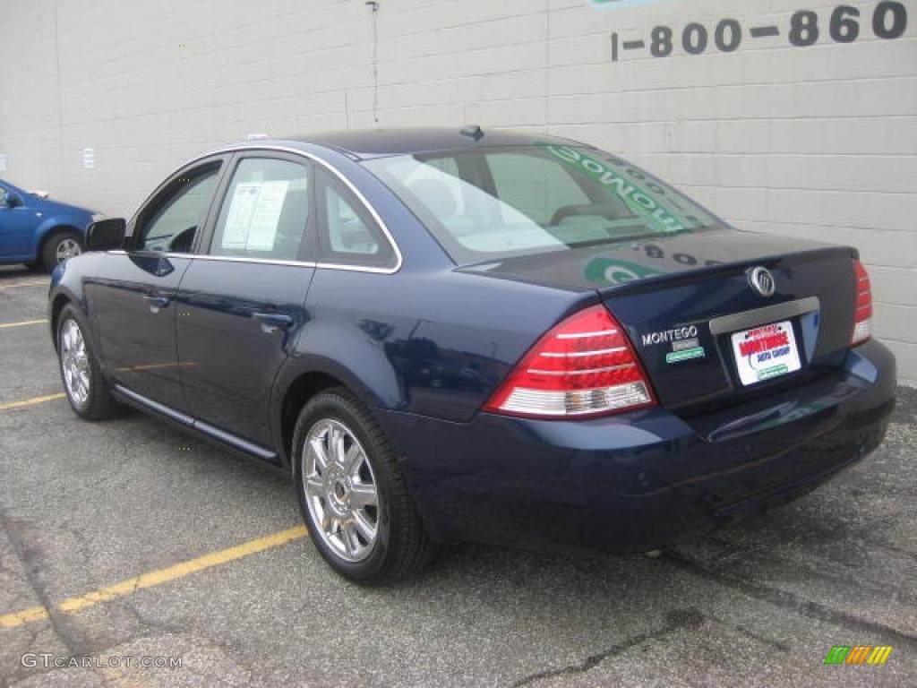 2007 Montego Premier - Dark Blue Pearl Metallic / Shale photo #5