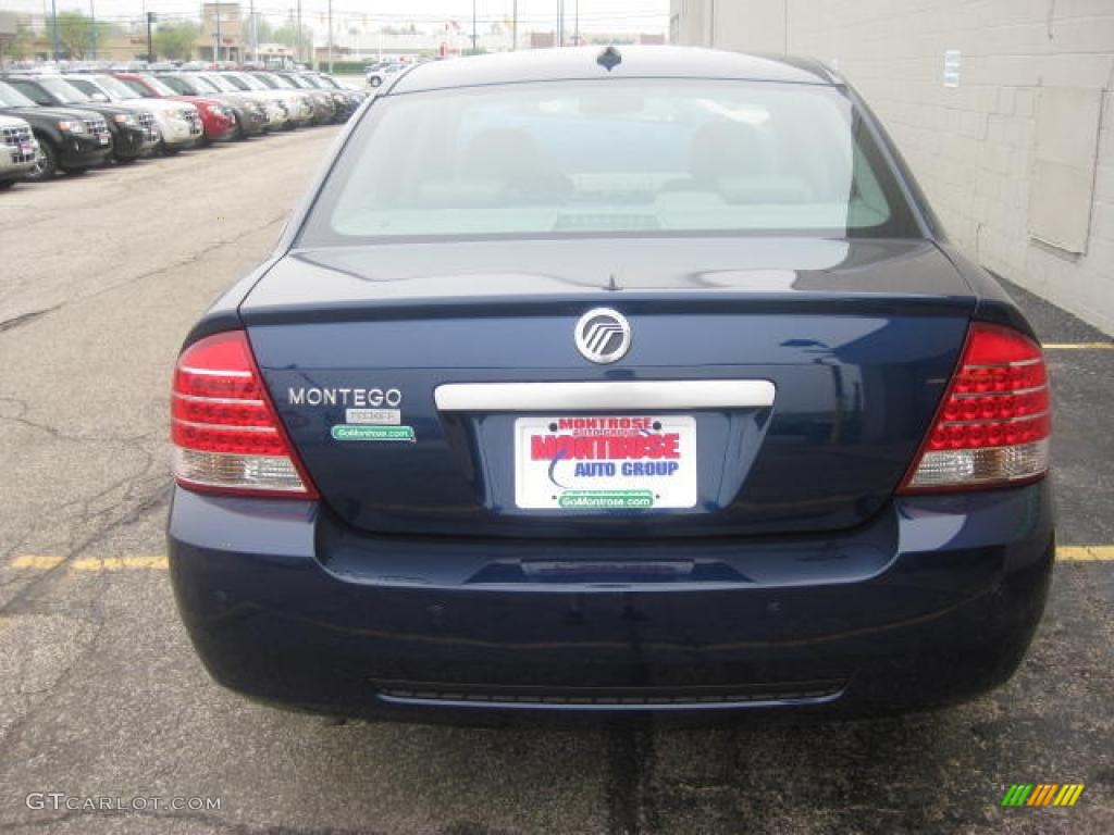 2007 Montego Premier - Dark Blue Pearl Metallic / Shale photo #6