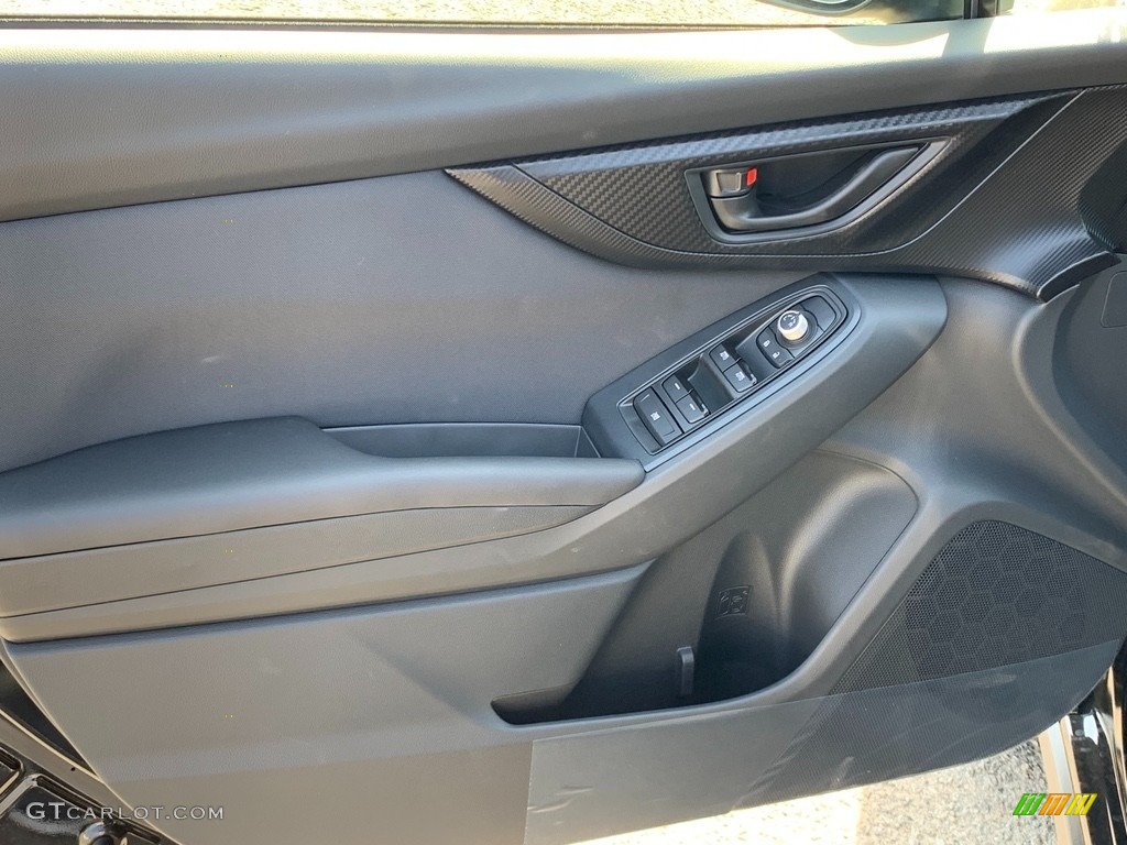 2021 Subaru Crosstrek Premium Black Door Panel Photo #141333861