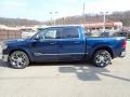 2021 Patriot Blue Pearl Ram 1500 Limited Crew Cab 4x4  photo #2