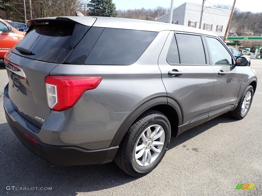 2021 Explorer 4WD - Carbonized Gray Metallic / Sandstone photo #6