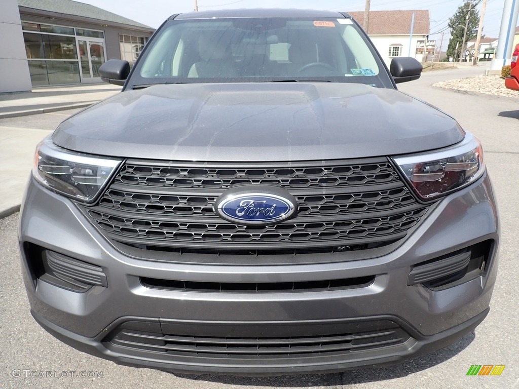 2021 Explorer 4WD - Carbonized Gray Metallic / Sandstone photo #9