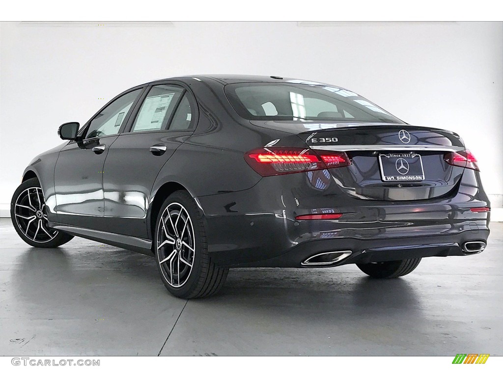 2021 E 350 Sedan - Graphite Gray Metallic / Neva Gray/Magma Gray photo #2