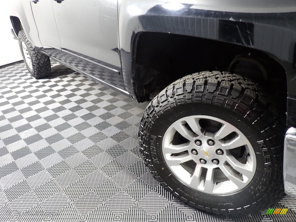 2015 Silverado 1500 LT Double Cab 4x4 - Black / Jet Black photo #4