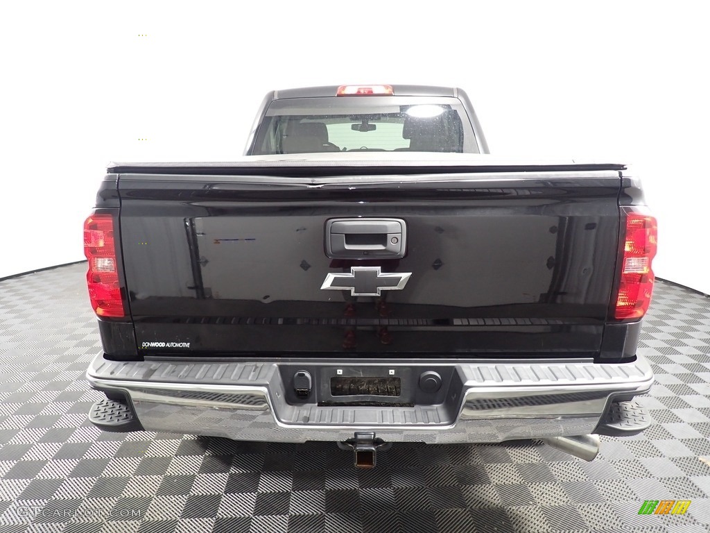 2015 Silverado 1500 LT Double Cab 4x4 - Black / Jet Black photo #12