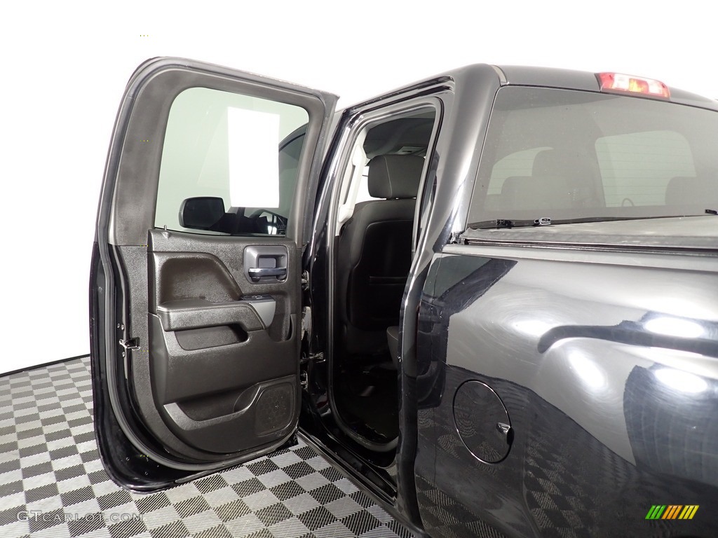 2015 Silverado 1500 LT Double Cab 4x4 - Black / Jet Black photo #24
