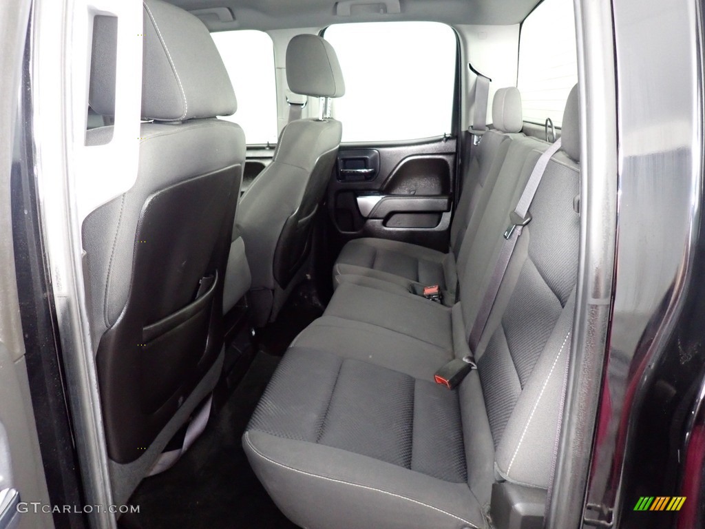 2015 Silverado 1500 LT Double Cab 4x4 - Black / Jet Black photo #25