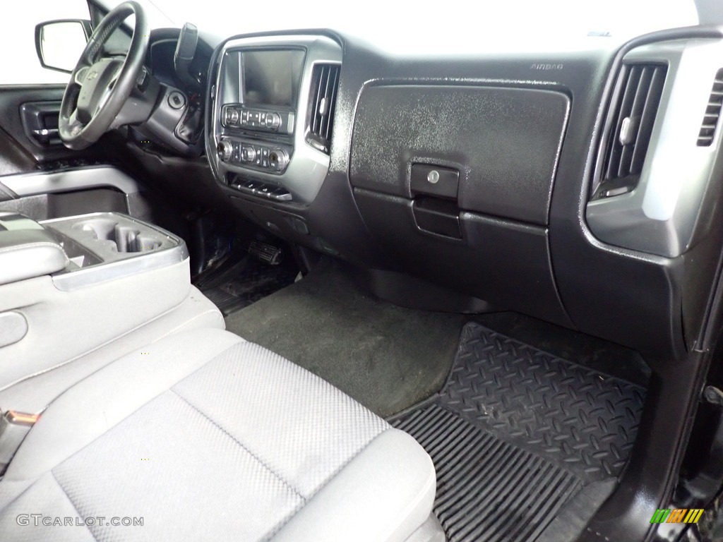 2015 Silverado 1500 LT Double Cab 4x4 - Black / Jet Black photo #32