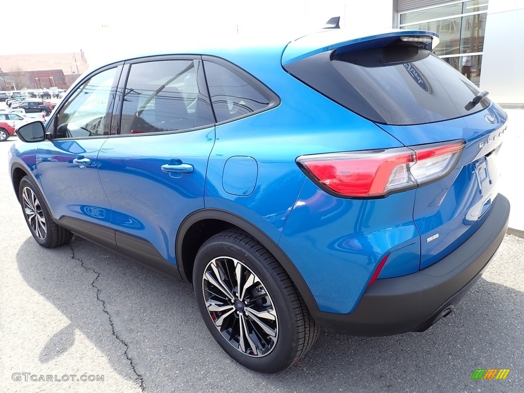 2021 Escape SE 4WD - Velocity Blue Metallic / Dark Earth Gray photo #3