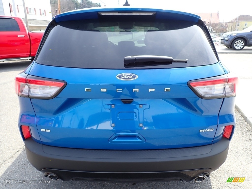 2021 Escape SE 4WD - Velocity Blue Metallic / Dark Earth Gray photo #4