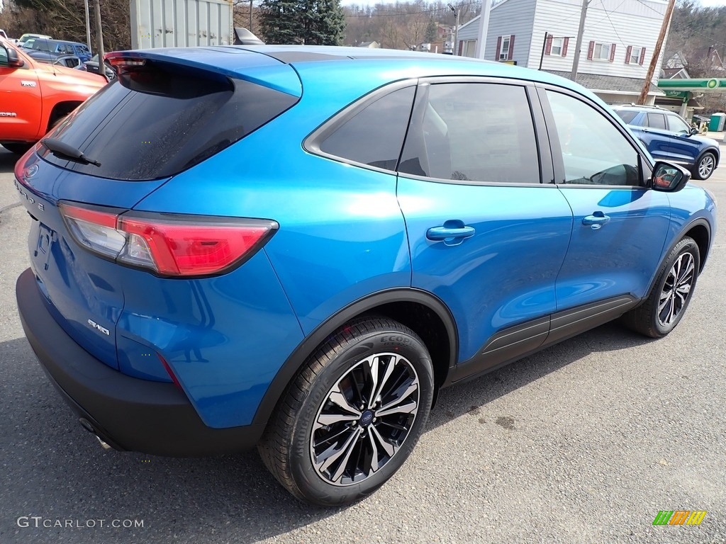2021 Escape SE 4WD - Velocity Blue Metallic / Dark Earth Gray photo #6