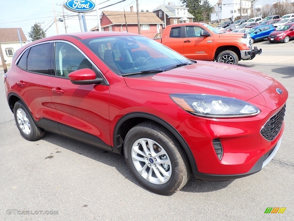 Rapid Red Metallic 2021 Ford Escape SE 4WD Exterior Photo #141338697