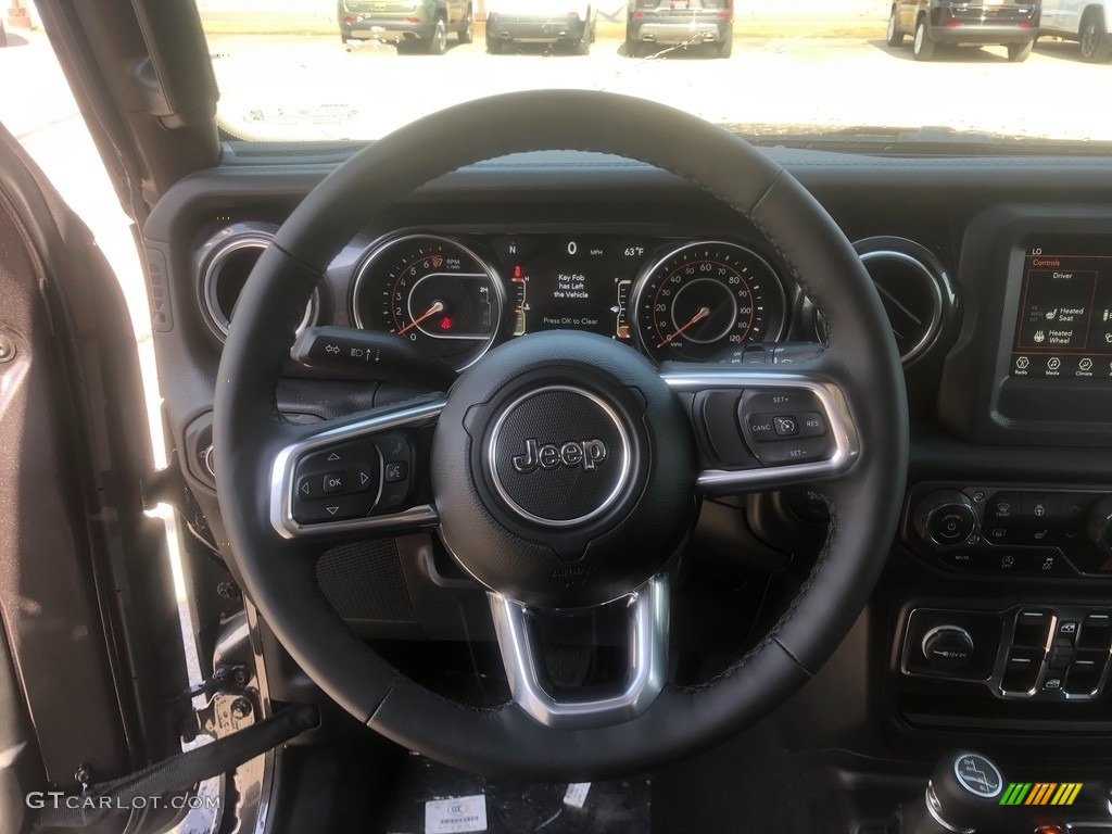 2021 Wrangler Unlimited Sahara 4x4 - Granite Crystal Metallic / Black photo #5