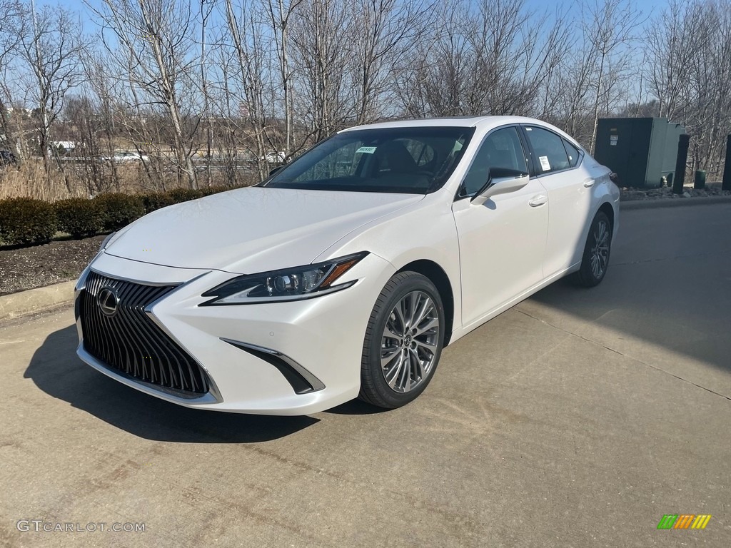 Eminent White Pearl 2021 Lexus ES 250 AWD Exterior Photo #141338844