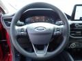 2021 Ford Escape Ebony Interior Steering Wheel Photo