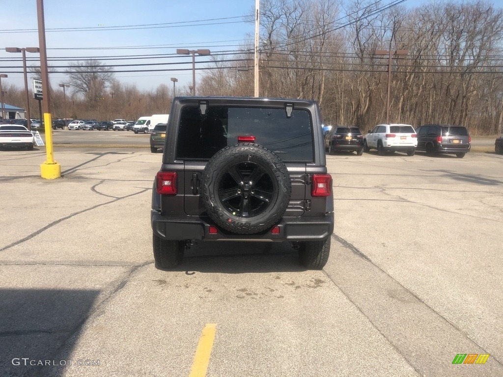 2021 Wrangler Unlimited Sahara 4x4 - Granite Crystal Metallic / Black photo #11