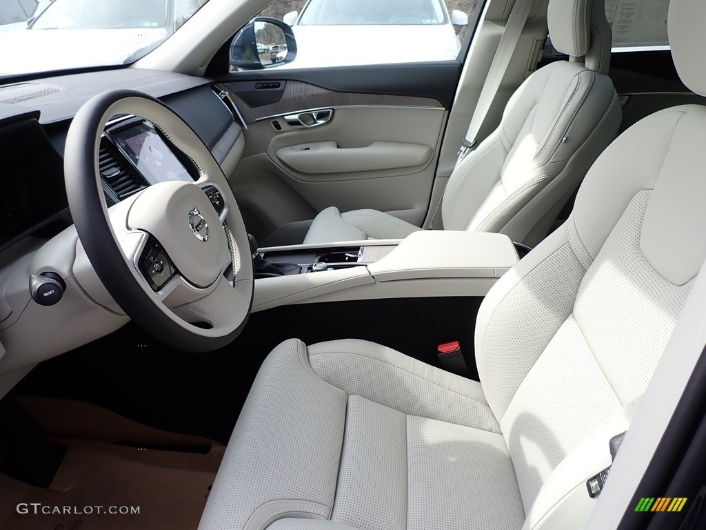 2021 XC90 T6 AWD Inscription - Denim Blue Metallic / Blonde/Charcoal photo #7