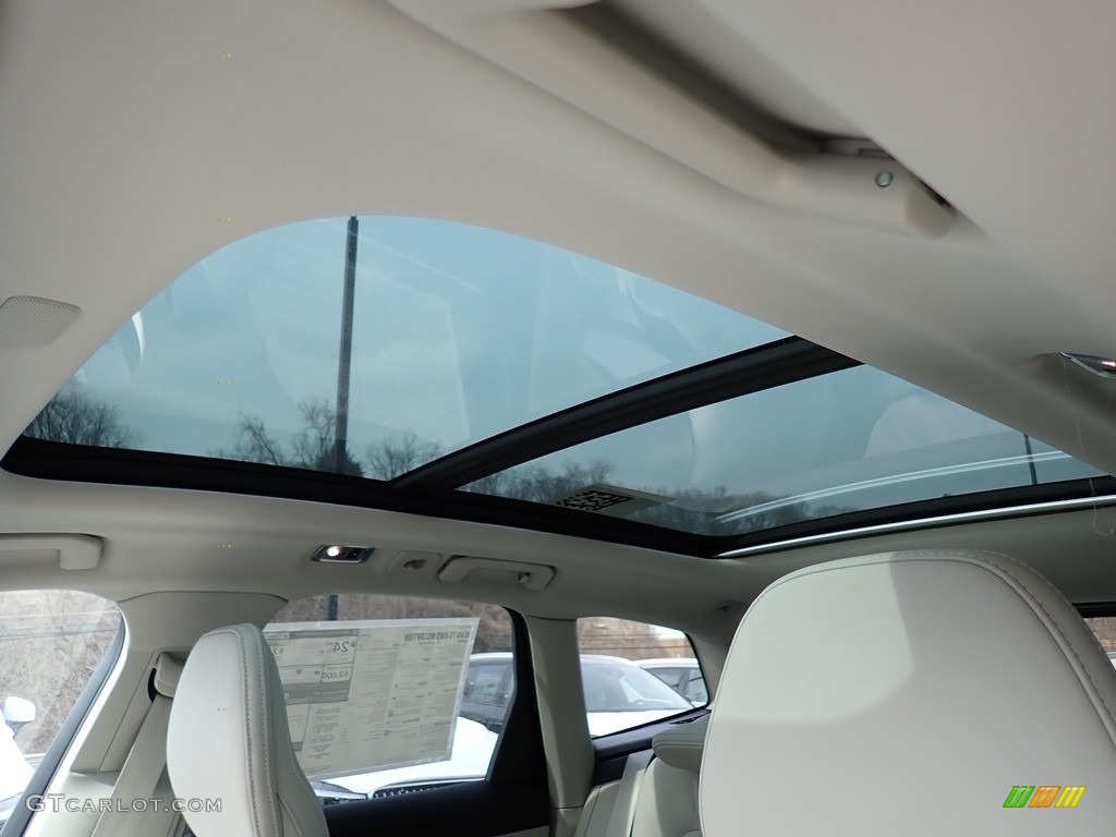 2021 XC60 T5 AWD Inscription - Denim Blue Metallic / Blonde/Charcoal photo #12