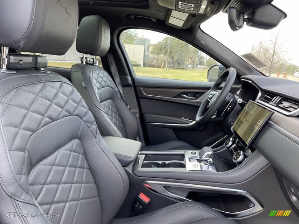 Ebony/Ebony Interior 2021 Jaguar F-PACE P250 S Photo #141343650