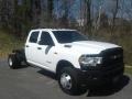 Bright White - 3500 Tradesman Crew Cab 4x4 Chassis Photo No. 4