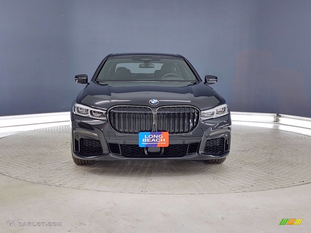 2021 7 Series 750i xDrive Sedan - Black Sapphire Metallic / Black photo #2