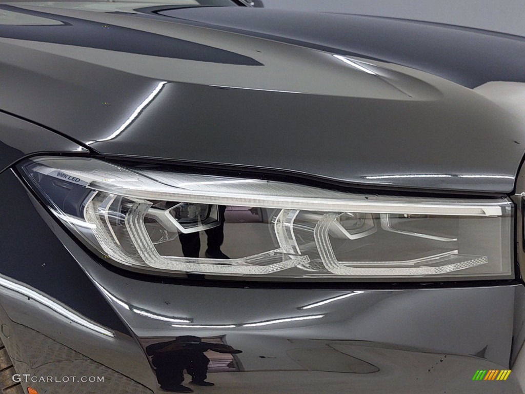 2021 7 Series 750i xDrive Sedan - Black Sapphire Metallic / Black photo #4