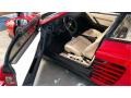 1988 Ferrari Testarossa Standard Testarossa Model Front Seat