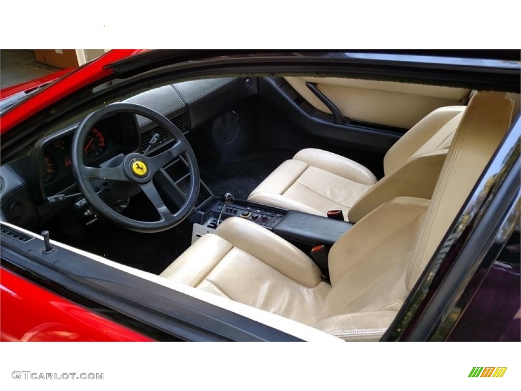 1988 Ferrari Testarossa Standard Testarossa Model Interior Color Photos