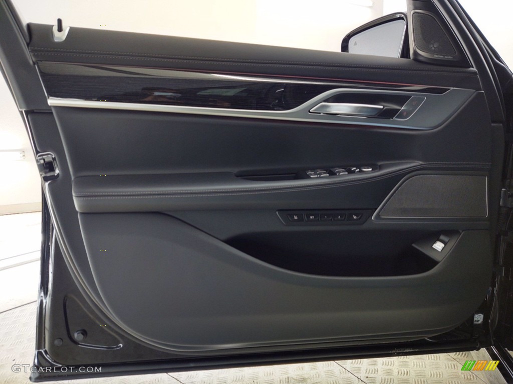 2021 7 Series 750i xDrive Sedan - Black Sapphire Metallic / Black photo #10