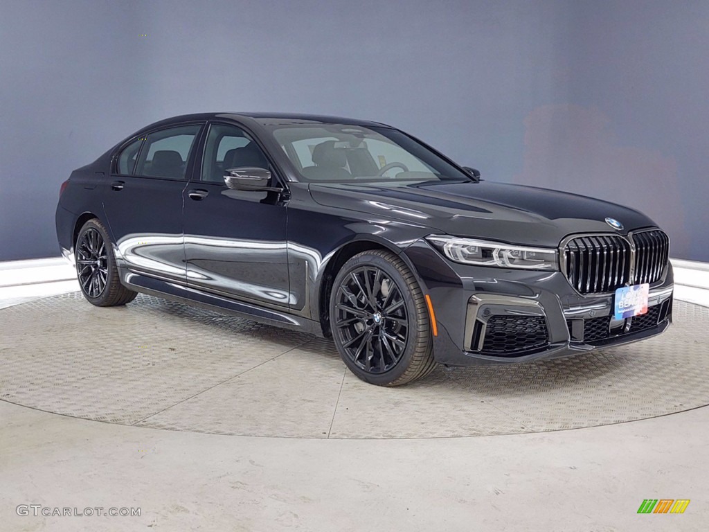 2021 7 Series 750i xDrive Sedan - Black Sapphire Metallic / Black photo #27