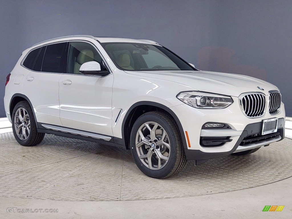 Mineral White Metallic BMW X3