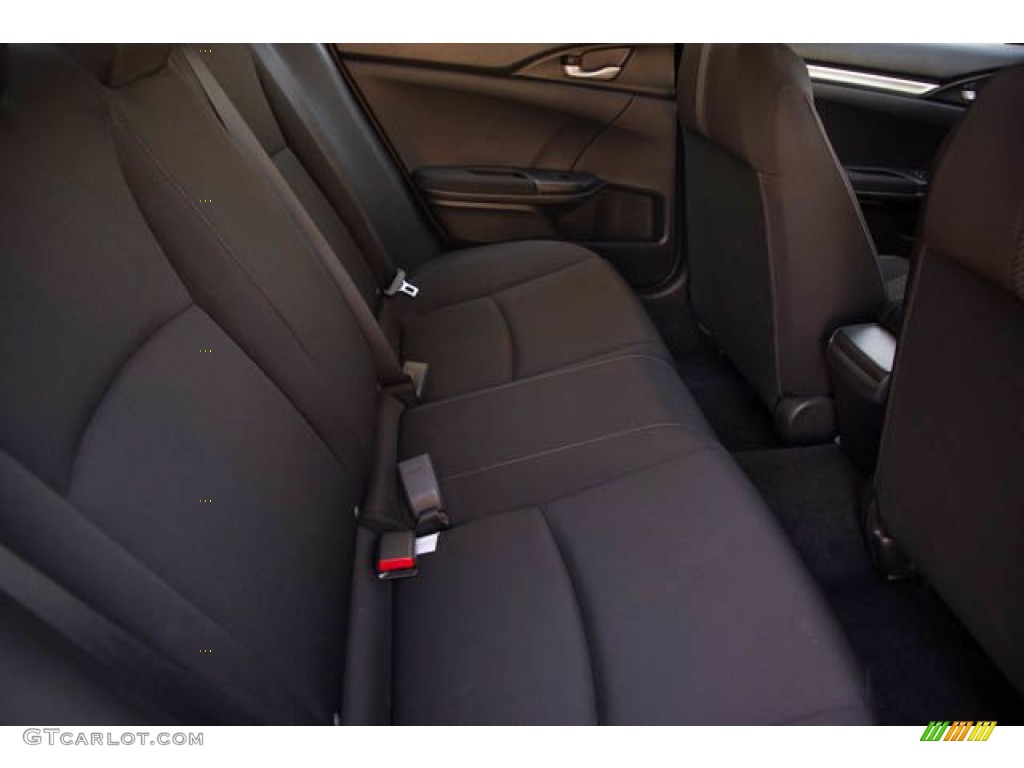 2018 Civic LX Sedan - Crystal Black Pearl / Black photo #22