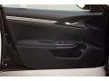2018 Crystal Black Pearl Honda Civic LX Sedan  photo #29