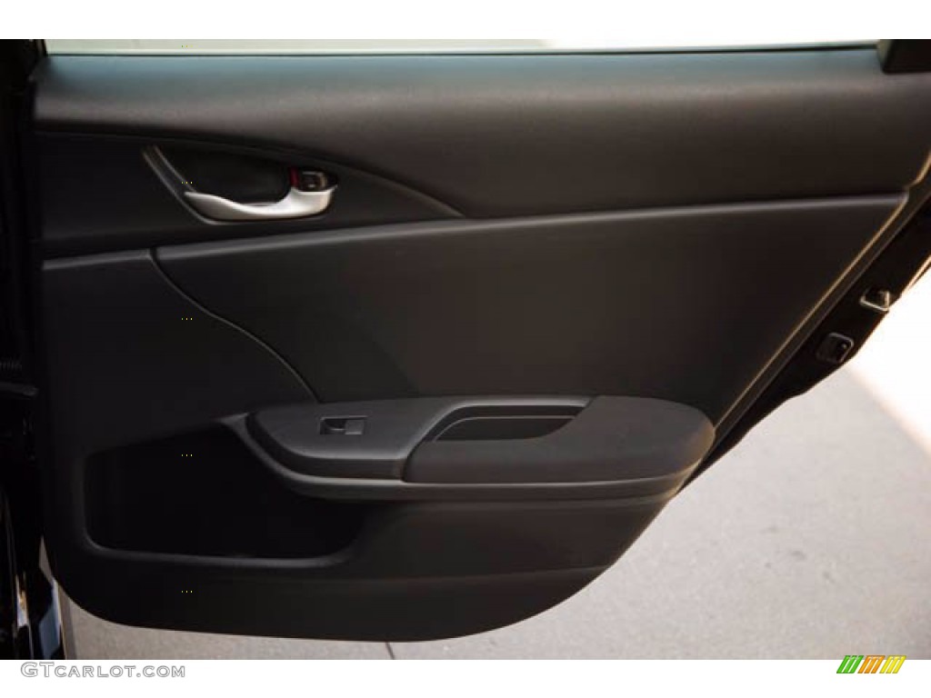 2018 Civic LX Sedan - Crystal Black Pearl / Black photo #32