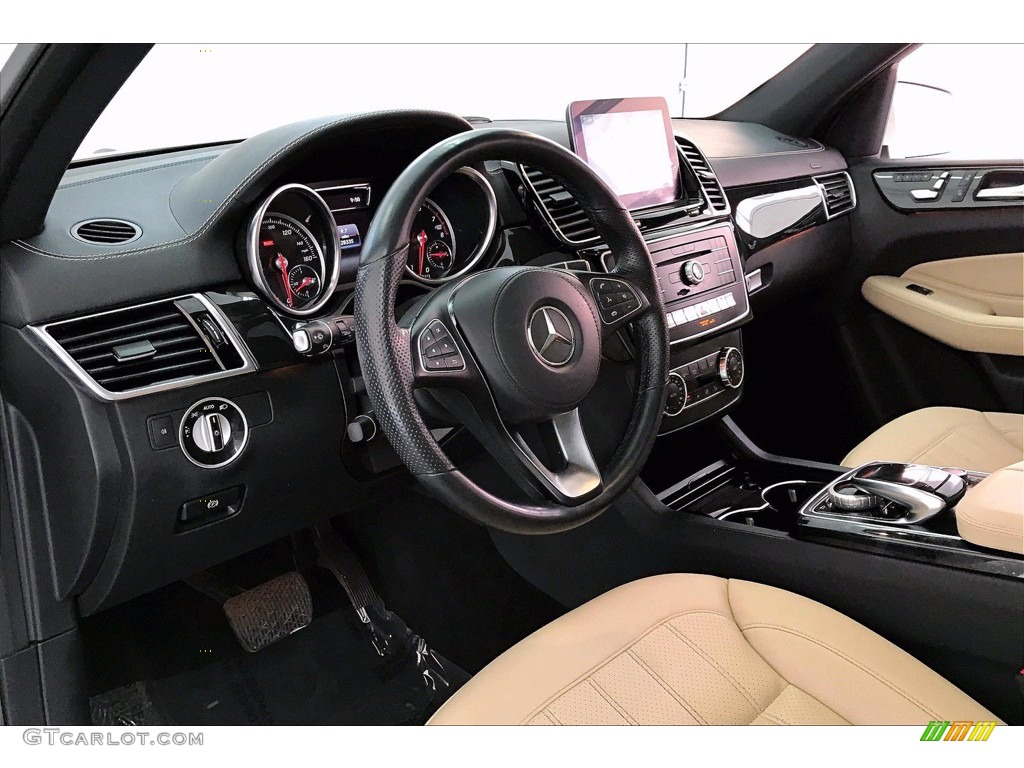 Ginger Beige/Black Interior 2018 Mercedes-Benz GLS 450 4Matic Photo #141347241