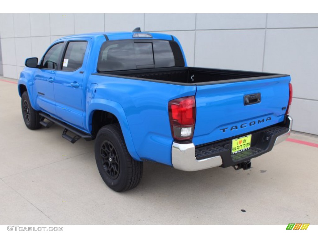 2021 Tacoma SR5 Double Cab - Voodoo Blue / Cement photo #6