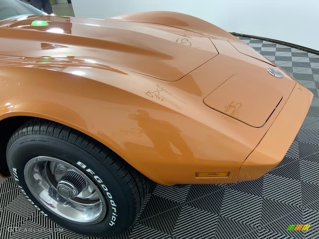 1973 Corvette Coupe - Orange / Dark Saddle photo #6