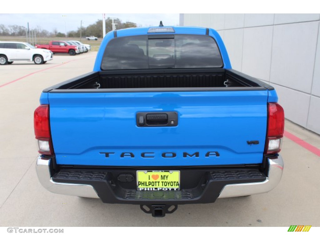 2021 Tacoma SR5 Double Cab - Voodoo Blue / Cement photo #7