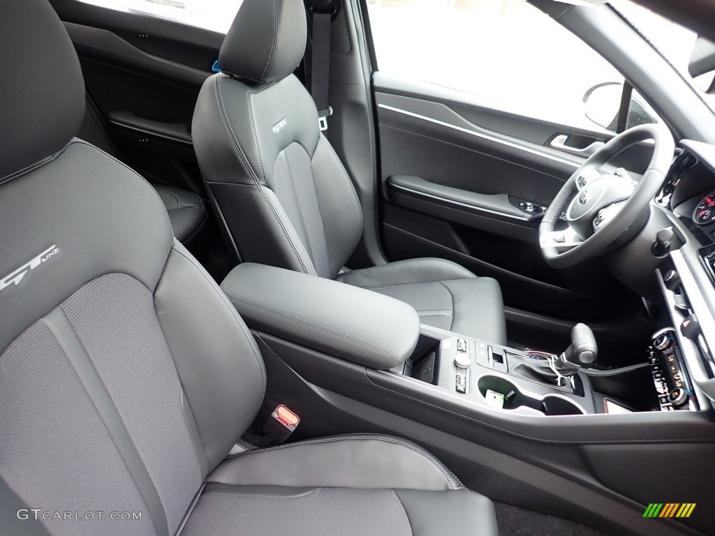 Black Interior 2021 Kia K5 GT-Line Photo #141347980