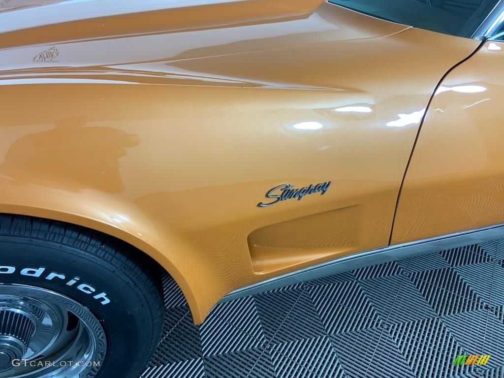 1973 Corvette Coupe - Orange / Dark Saddle photo #9