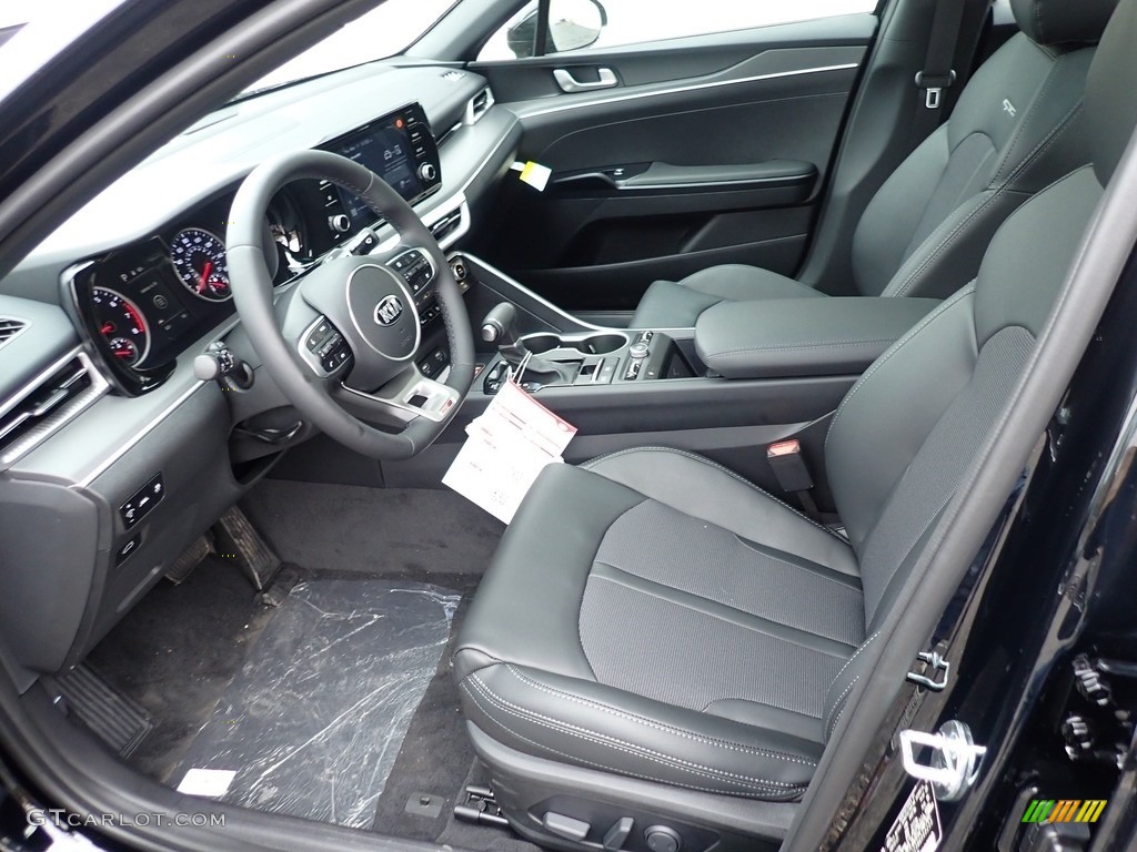 Black Interior 2021 Kia K5 GT-Line Photo #141348105