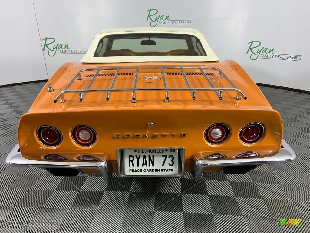 1973 Corvette Coupe - Orange / Dark Saddle photo #15